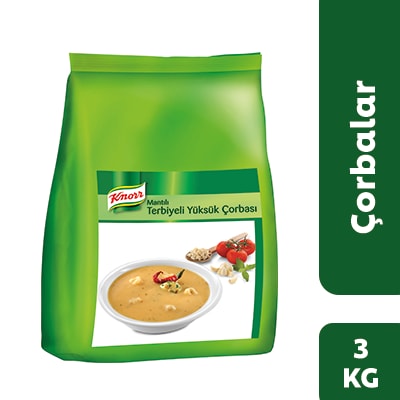 Knorr Terbiyeli Yüksük Çorbası 3KG - 